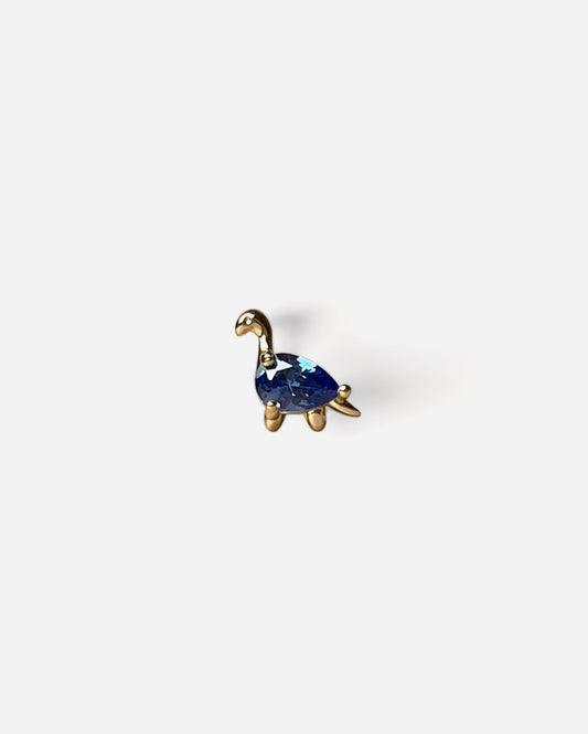 Dino Ear Stud - Blue