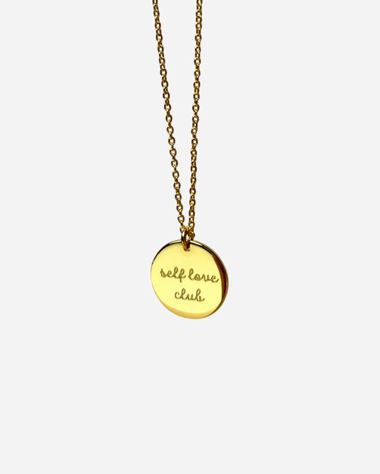 Coin necklace - Self love club